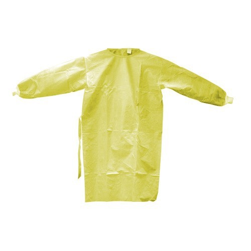 Buy cheap Non Woven Disposable Protective Plastic Gowns Ppe Fluid Resistant product