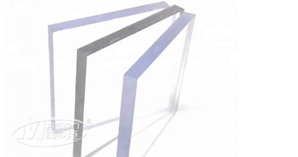 Clear 5mm 122X244cm Solid PC Sheet UV Stabilized Polycarbonate Panel