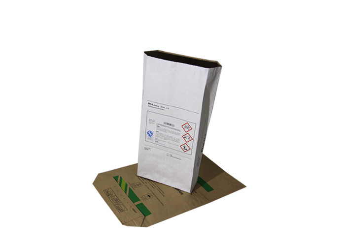 Buy cheap Heat Seal / Self Adhesive Industrial Paper Bags 7 Printing Colors Multiwall Sacks from wholesalers