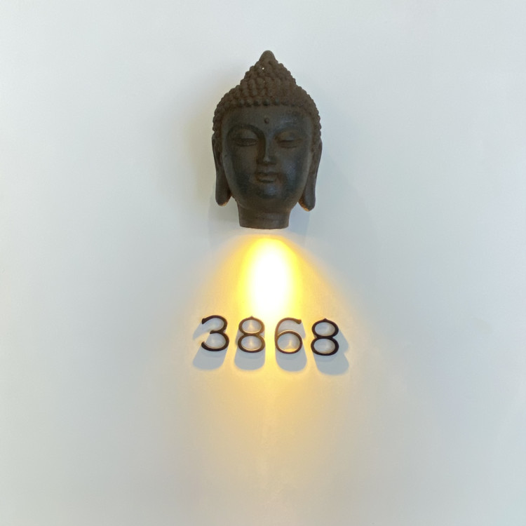 Buy cheap Illuminated Stainless Steel 304 Metal Address Signs Screw Mount product