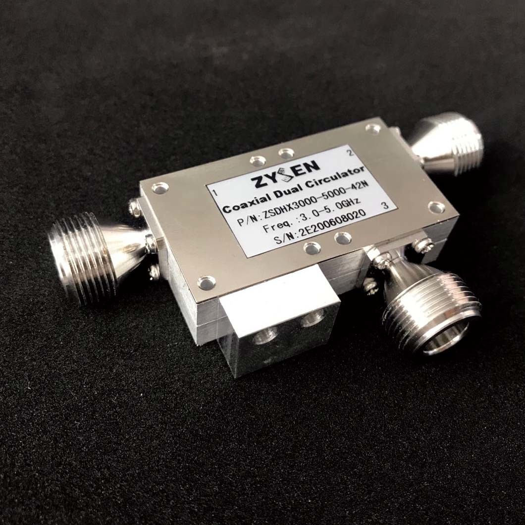 Buy cheap 3 to 5GHz Circulator Isolator N Type Connector product