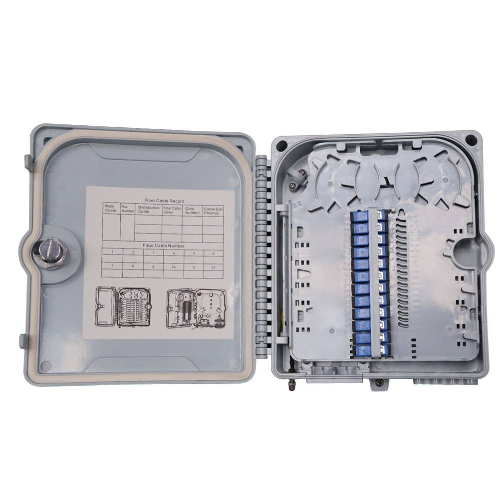 Buy cheap Outdoor Fiber Optic Distribution Box ABS Plastic Material Insulation Resistant from wholesalers