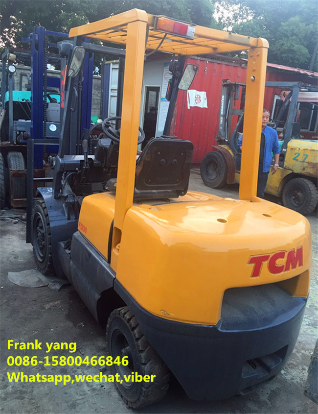 Buy cheap 3 T Reconditioned Forklift Trucks Diesel Fuel Type 3000 Kg Rated Loading Capacity product