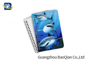 Buy cheap Decorative 3D Flip Effect Lenticular Notebook For Shark A1 / A2 / A3 Custom Size product