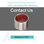 Buy cheap PTFE Customzied Size Self Lubricating Plain Bearing DIN 1494 / ISO 3547 from wholesalers