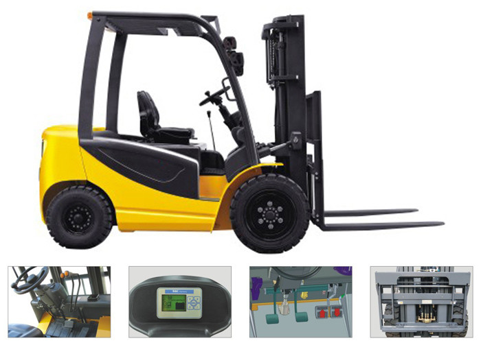 Buy cheap Mini 2 Ton Electric Forklift Truck Seated 48V 450AH With CE Certification from wholesalers