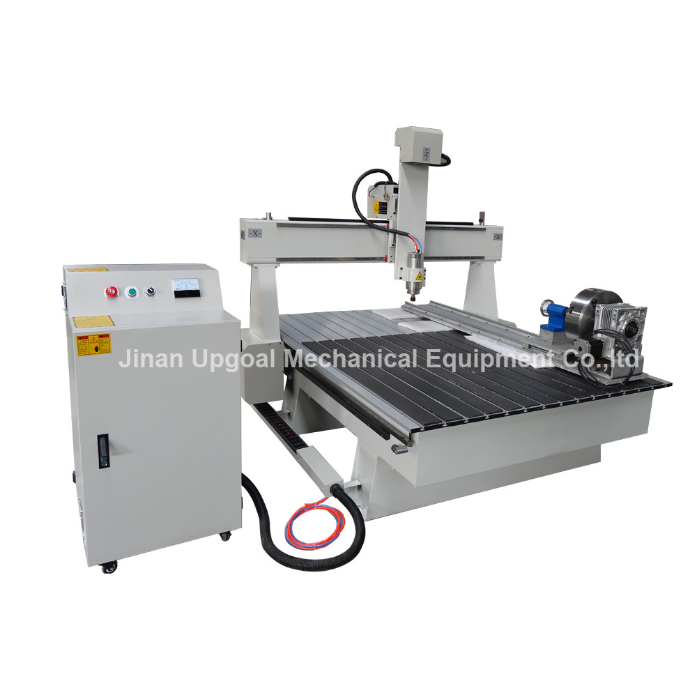Buy cheap High Z -axis 4 Axis CNC Wood Engraving Cutting Machine with DSP Offline Control product