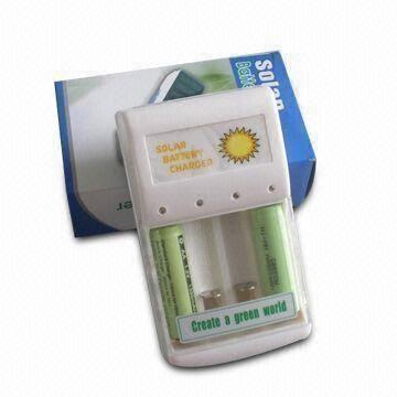 Buy cheap AA/AAA Battery Solar Charger with USB Cable Input, Suitable for Traveling from wholesalers