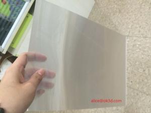 Buy cheap Widly used 3D lenticular material 75LPI 0.45mm 51x71cm 3D Film for 3d/flip/morph/zoom on UV flatprint and offset printer product