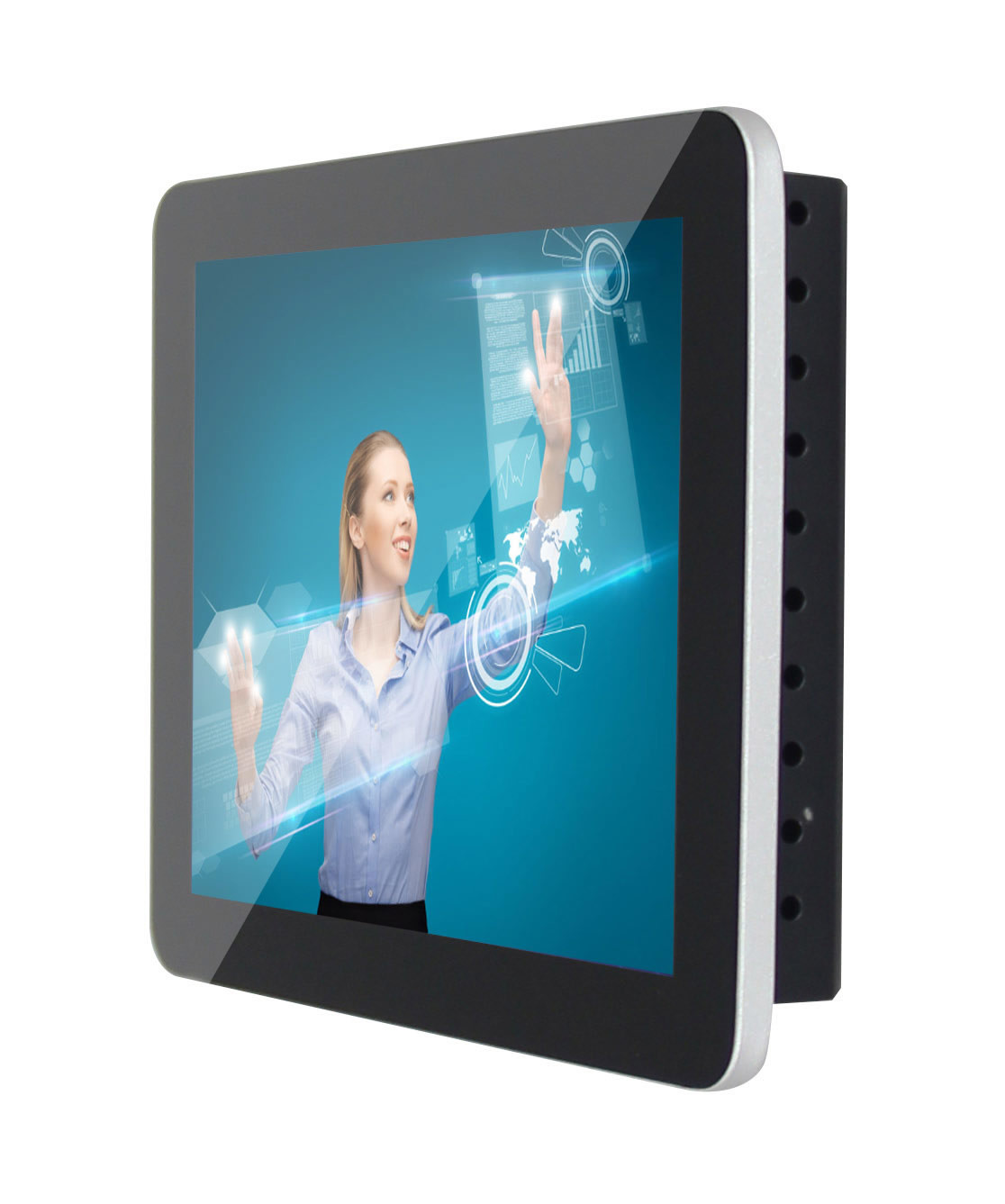 Buy cheap Slim 8" Touch Screen Waterproof Lcd Monitor Multi 10 Touch Points Aluminum Alloy Casing from wholesalers