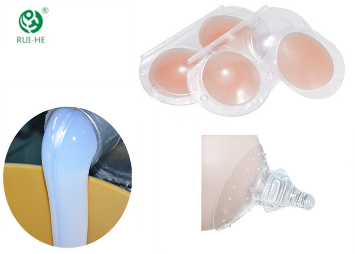 Buy cheap Two-Component Food Grade Liquid Silicone Rubber RH6250-40YH For Injection Produce To Medical product