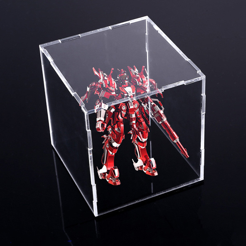Buy cheap Square Counter Acrylic Display , Case Plastic Stand Clear Storage Box Jars With product