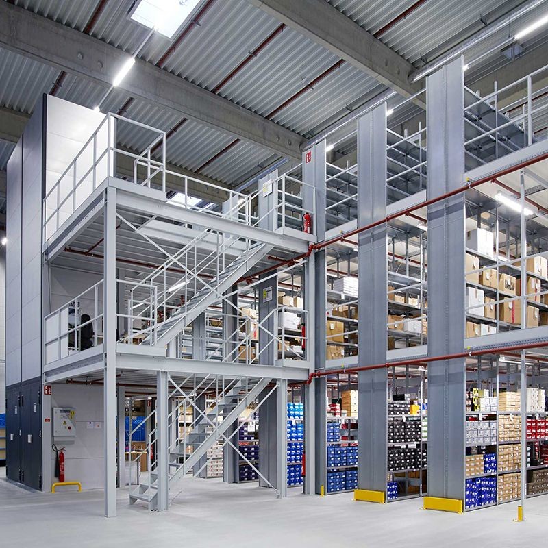 Buy cheap 8000KG Mezzanine Racking System Multi Layer Warehouse Racking Mezzanine from wholesalers
