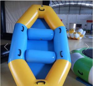 Buy cheap SGS Approval Customized PVC Inflatable Boat For Two Men / Three Man / Four Men product