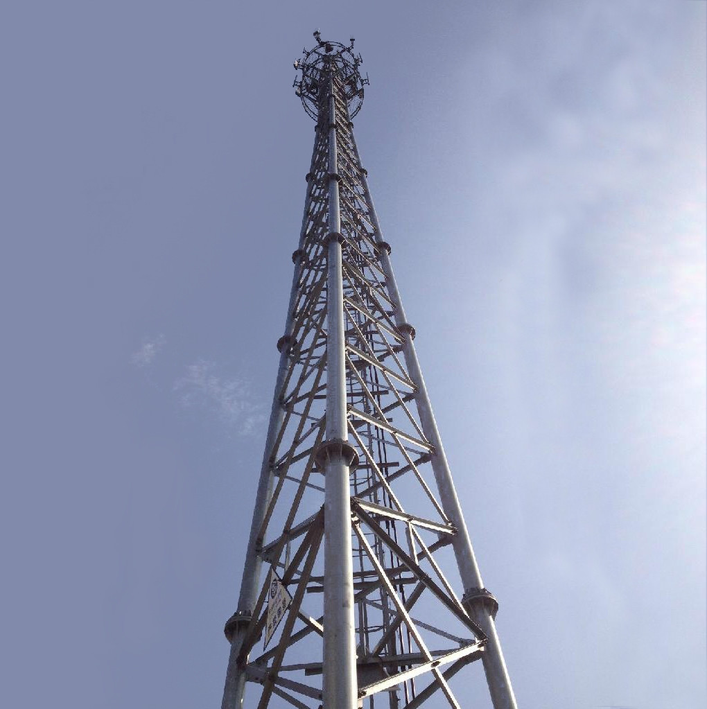Buy cheap tv antenna 36m/s 20 Meter Tubular Steel Tower product