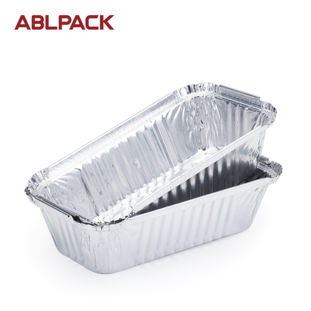 Buy cheap Regular Wrinkle Silver Disposable Aluminum Foil Food Container from wholesalers