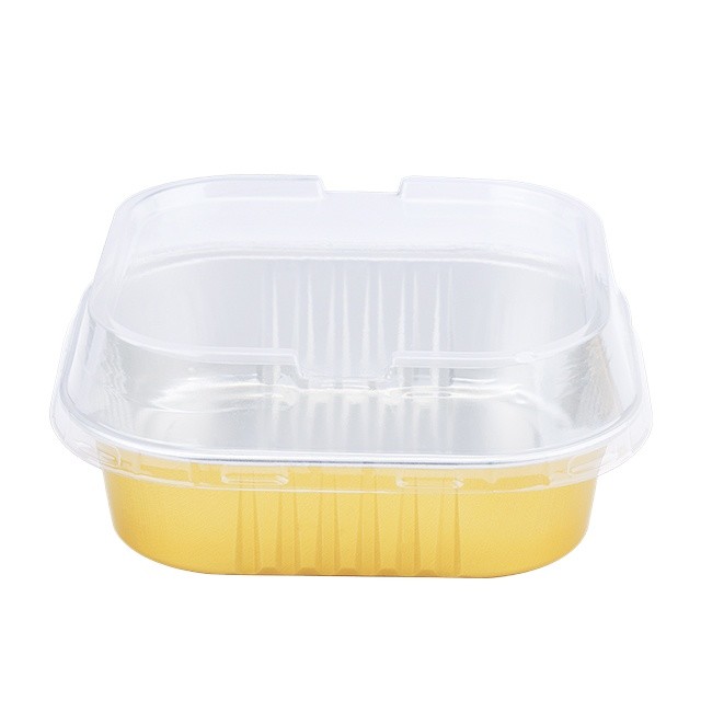 Buy cheap ABL PACK 220ML/7.4oz Work Home Packing Products Aluminum Cake Pan Disposable Aluminum Foil Container  with Lid product