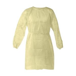 Buy cheap Impervious Reinforced Disposable Green Cloth Veterinary Surgical Gown Apron product