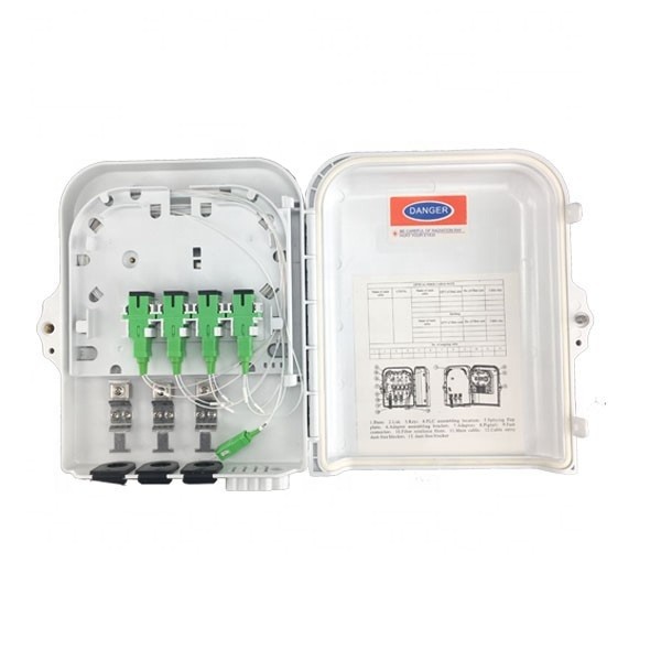 Buy cheap 8 Core Waterproof FTTH Fiber Optic Distribution Box from wholesalers