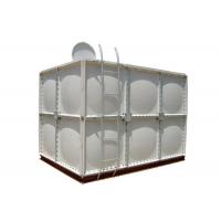 Buy cheap Rust Proof FRP Water Storage Tank For Firing Water Storage Screw Mounting Assmebling product