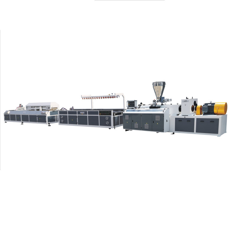 Buy cheap Double Screw PVC / Wpc Profile Machine Floor Wall Panel Board Extrusion from wholesalers