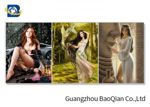 Buy cheap 3d Flipped Picture Sexy Young Beautiful Girl Pictures In Stock For Indoor Wall product