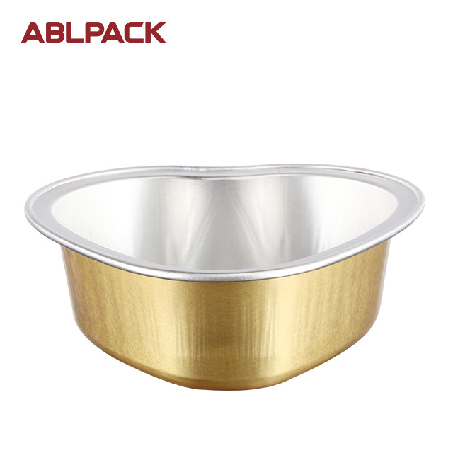 Buy cheap ABL 55 ml Foil Tray Catering food Container Aluminium Foil Pan Packing Disposable Kitchen Baking work home packing cupcake cup product