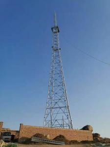 Buy cheap 4 Legged Tower 50m Radio Antenna Tower For Broadcasting product