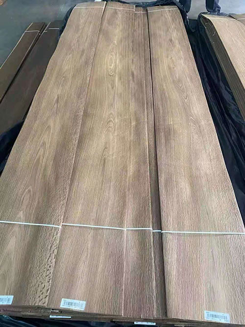 Buy cheap Interior Decoration Smoked Panel A 0.6mm Wood Veneer For Cabinets from wholesalers