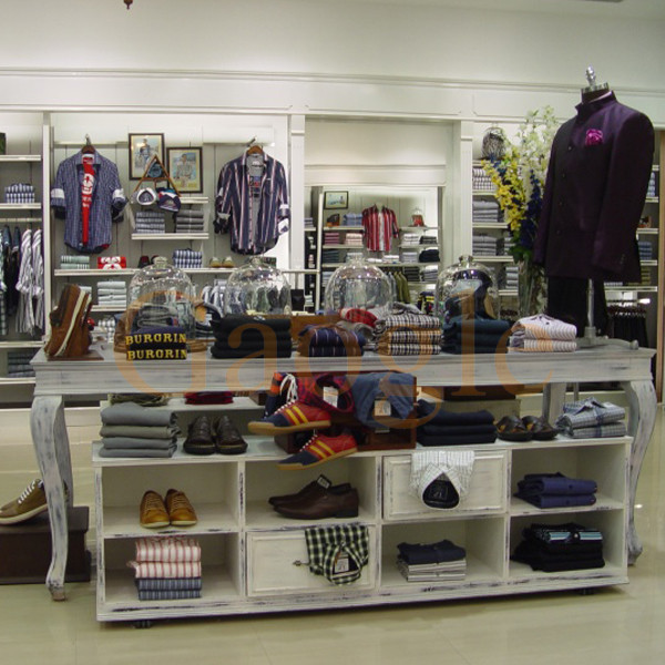 Buy cheap High-end extravagant used clothes shop counter wood for shops from wholesalers