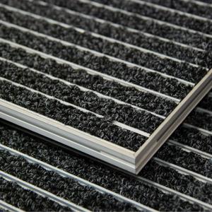 Buy cheap Aluminum Alloy Rail High Traffic Tread Walk Off Entry Way Floor Mat Carpet product