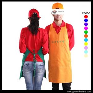 Buy cheap China factory popular fashinal advertising polyester apron for cleaning best kitchen tool product