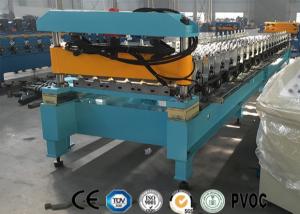 Buy cheap 0.4mm Single Layer Roll Forming Machine , G550 Corrugated Sheet Roll Forming Machine product
