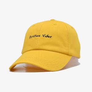 Buy cheap Embroidery Outdoor Sports Dad Hats Light Yellow Color Cotton Fabric For Unisex product