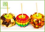 Buy cheap Natural Color Pointed Wooden Sticks , Candy Apples Sticks For Supermarket from wholesalers