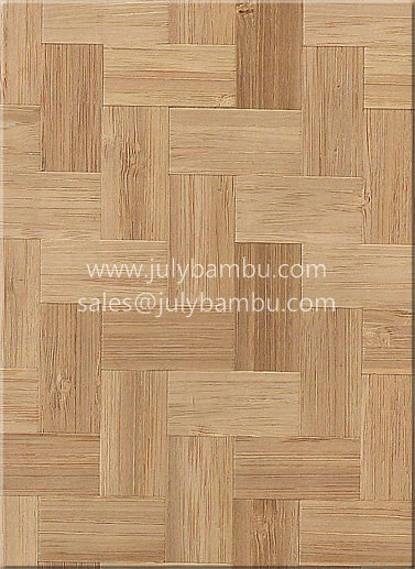 Buy cheap Bamboo Veneer Vertical carbonized woven sheets 0.6mm 2500*430mm size from wholesalers