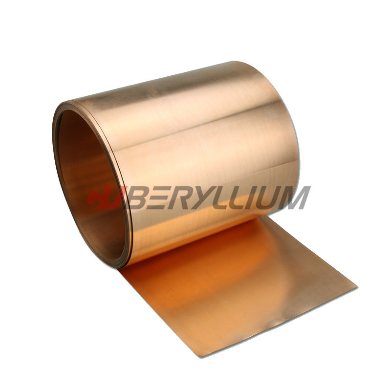 Buy cheap C17200 ASTM B194 Beryllium Copper Tape Berylco 25 For Electrical Switch Soft State from wholesalers