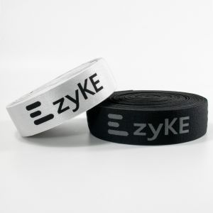 Buy cheap Weaving Elastic Soft printed customized logo band underwear jacquard woven shiny elastic band from wholesalers