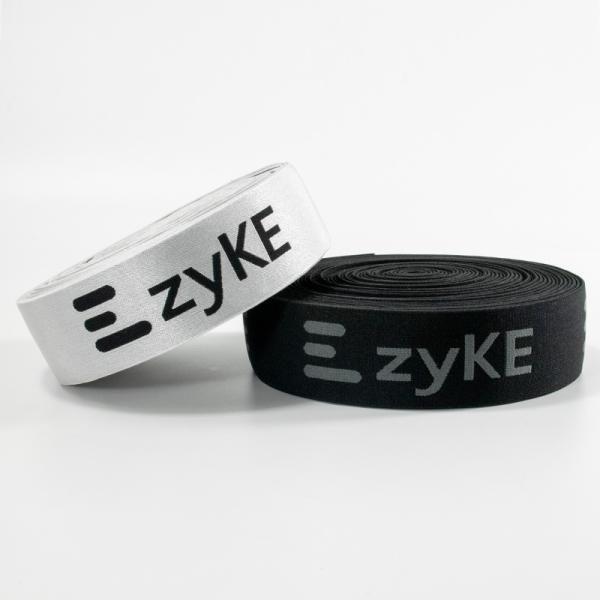 Buy cheap Weaving Elastic Soft printed customized logo band underwear jacquard woven shiny elastic band from wholesalers