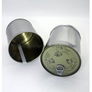 Buy cheap Wholesale Empty Round Metal Painted Tin Can With Lid , Food Aluminium Tin Containers from wholesalers
