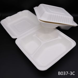 Buy cheap Nontoxic Take Away Boxes For Food , Healthy Biodegradable Take Out Containers from wholesalers