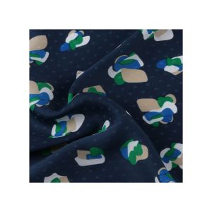 Buy cheap Wholesale Recycled Poly Island Dot Jacquard Imitation Silk Fabric 100% Rpet Fabric from wholesalers