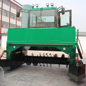 China Hot sale farm use organic waste hydraulic crawler type compost turner on sale