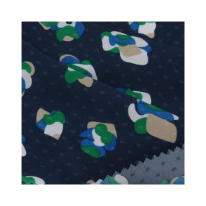 Buy cheap Wholesale Recycled Poly Island Dot Jacquard Imitation Silk Fabric 100% Rpet Fabric from wholesalers