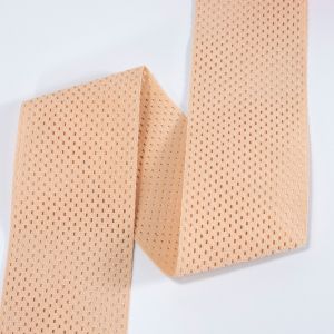 custom mesh elastic waistband medical elastic strap with hole for abdominal belt