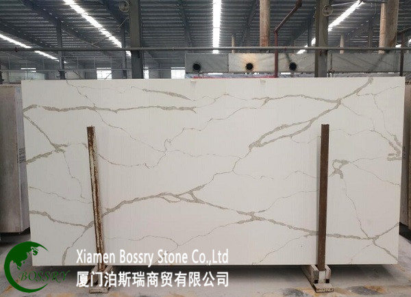 Quality High Purity Polished Artificial Quartz Stone 6mm 12mm for sale