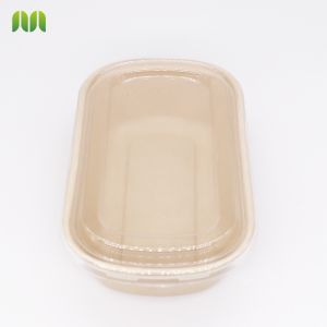 Buy cheap Biodegradable Clamshell Take Out Containers Eco Friendly Salad Box With Pet Lid from wholesalers