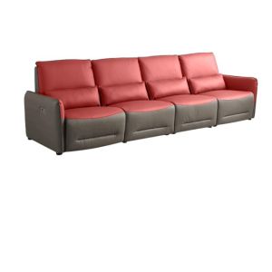 Buy cheap Italian-Style Modern Minimalist First Layer Cowhide Leather Straight Row Sofa Split Three-Seat Sofa Combination from wholesalers