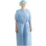 Buy cheap Polypropylene Nonwoven Disposable Protective Clothing Disposable Patient Gown from wholesalers