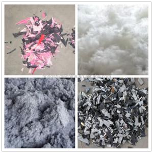 industrial high efficiency automatic waste rags cutting machine